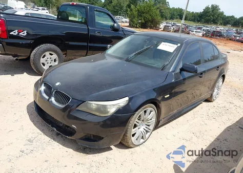 2008 BMW 550I из США, поврежденный, VIN WBANW53568CT48806
